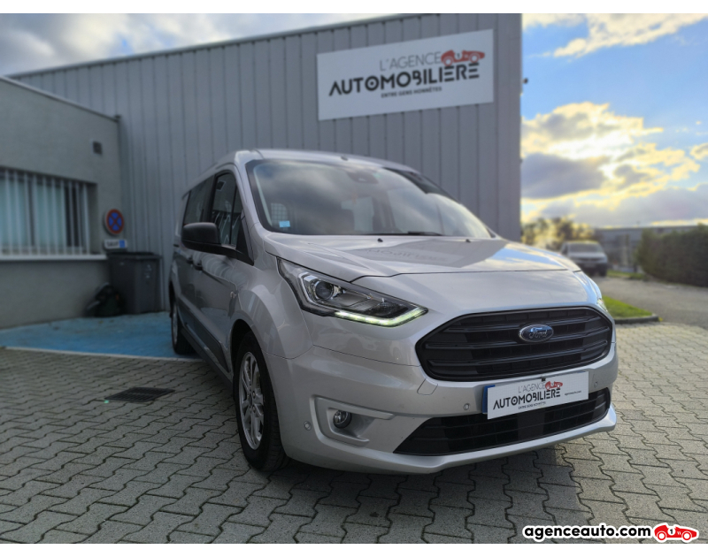 Achat voiture occasion, Auto occasion pas cher | Agence Auto Ford Transit Connect phase2 L2 1.5 ECOBLU 120CV TVA RECUP Gris Année 2021 Automatique Diesel