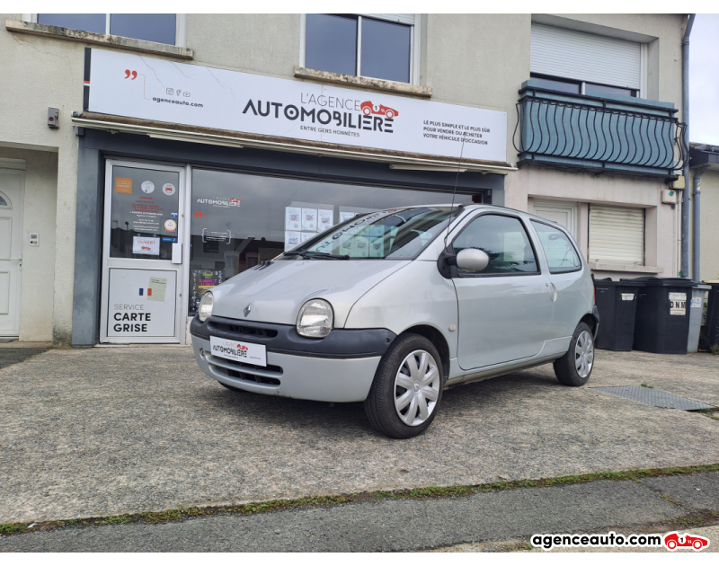 Achat voiture occasion, Auto occasion pas cher | Agence Auto Renault Twingo Phase 2 1.2 75cv Faible kilométrage - Distribution a jour Gris Année 2004 Manuelle Essence