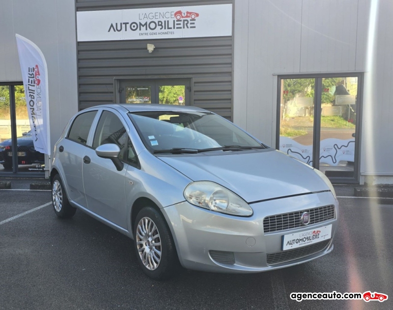 Achat voiture occasion, Auto occasion pas cher | Agence Auto Fiat Punto 1.3 MJT 75 ECODRIVE Bleu Année 2008 Manuelle Diesel
