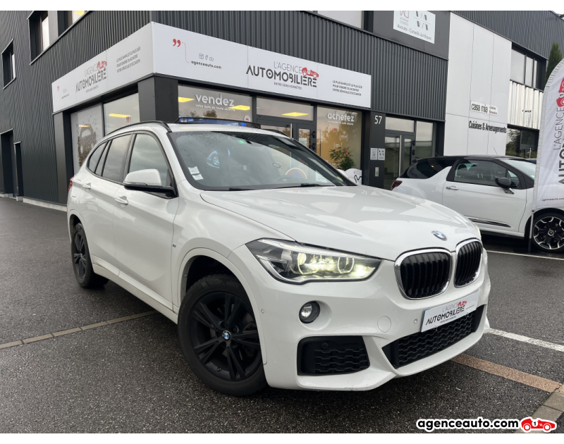 Achat voiture occasion, Auto occasion pas cher | Agence Auto Bmw X1 F48 XDRIVE 18D 2.0 150 CV PACK M TOIT OUVRANT Blanc Année 2018 Automatique Diesel