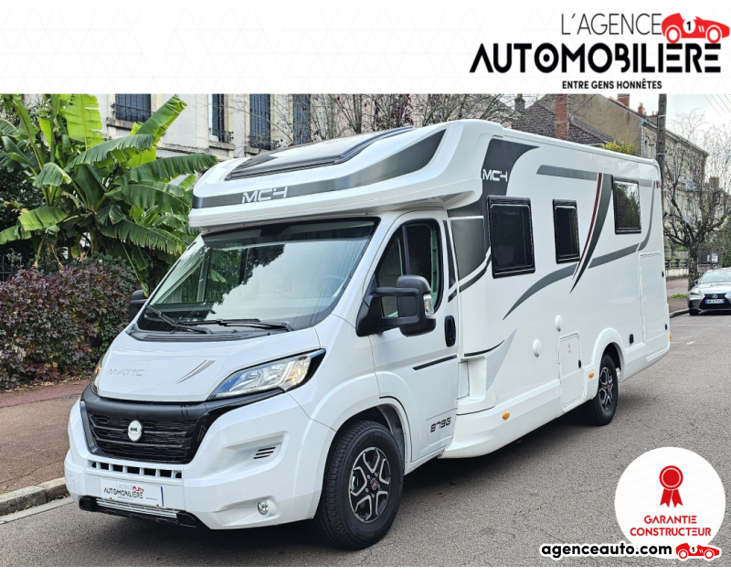 Compra de Coches Usados, Coches Usados Baratos %'|'% Agence Auto Fiat Ducato MC Louis 2.2 140ch AUTO - 879G LUXE toutes options - 5 couchages Blanc Año 2024 Automatique Diesel