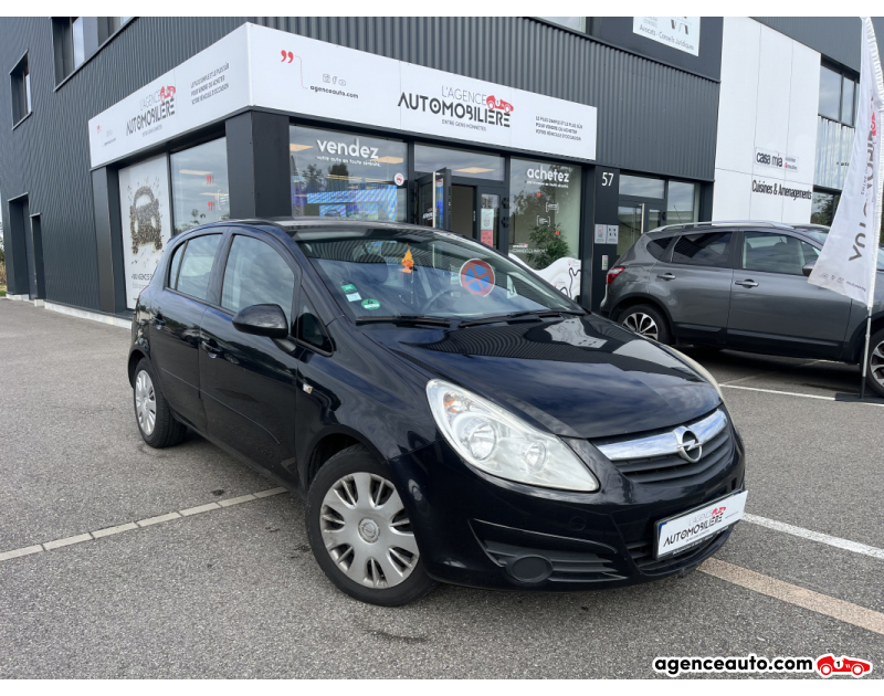 Achat voiture occasion, Auto occasion pas cher | Agence Auto Opel Corsa 5 PORTES 1.3 CDTI 75 CV Noir Année 2006 Manuelle Diesel