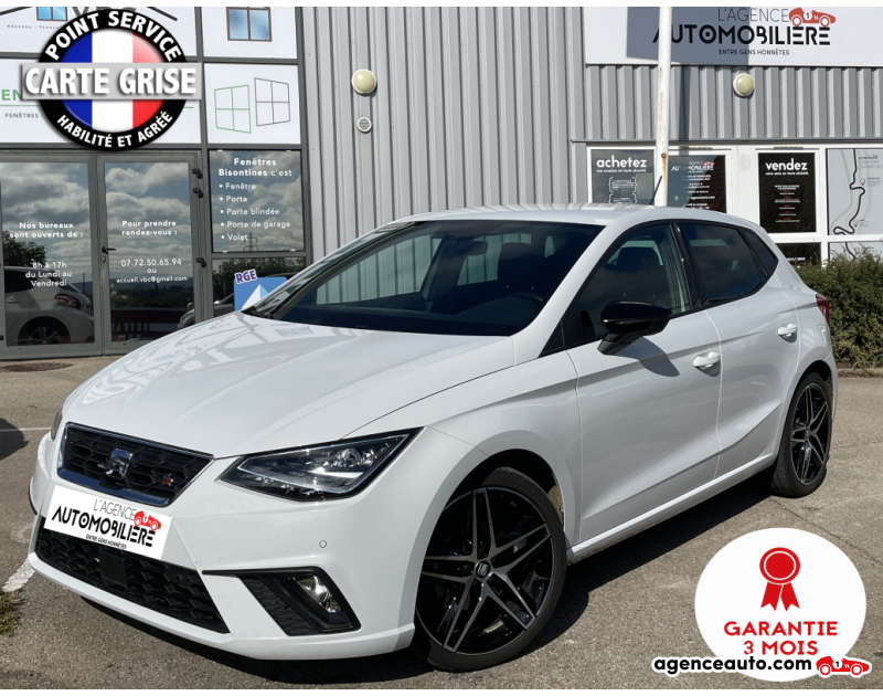 Compra de Carros Usados, Carros Usados Baratos | Auto Immo Seat Ibiza 1.5 TSI  DSG7 150 cv Boîte auto FR Blanc Ano 2021 Automatique Essence