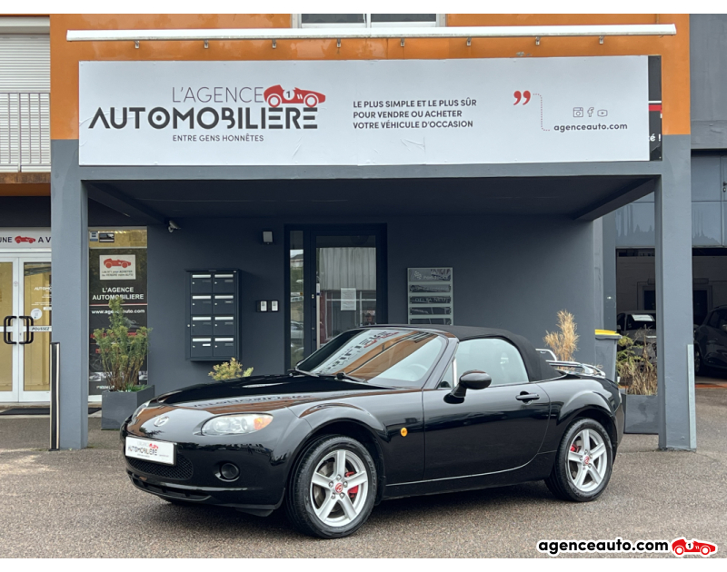 Compra de Carros Usados, Carros Usados Baratos | Auto Immo Mazda MX-5 ROADSTER 1.8 126CV Noir Ano 2006 Manuelle Essence