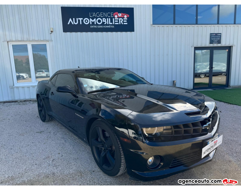 Aankoop Gebruikte Auto, Goedkope Gebruikte Auto | Agence Auto Chevrolet Camaro SS Coupé 6.2 i V8 432 ch - FULL BLACK Noir Jaar 2009 Manuelle Essence