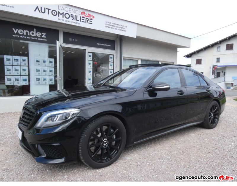 Achat voiture occasion, Auto occasion pas cher | Agence Auto Mercedes Classe S 63 AMG 585 V8 5.5 BI-TURBO Noir Année 2014 Automatique Essence