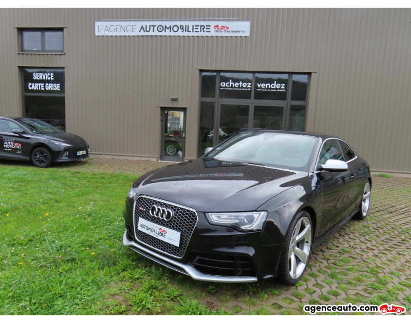 Achat voiture occasion, Auto occasion pas cher | Agence Auto Audi RS5 Quattro 4.2  V8 32V  450Cv Noir Année 2013 Automatique Essence