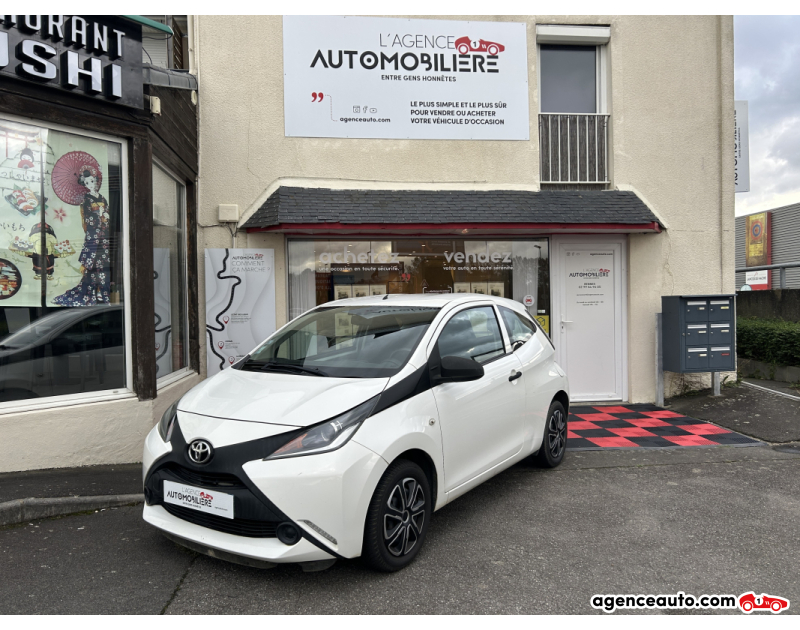 Compra de Carros Usados, Carros Usados Baratos | Auto Immo Toyota Aygo 1.0 VVTI 70 X Blanc Ano 2015 Manuelle Essence