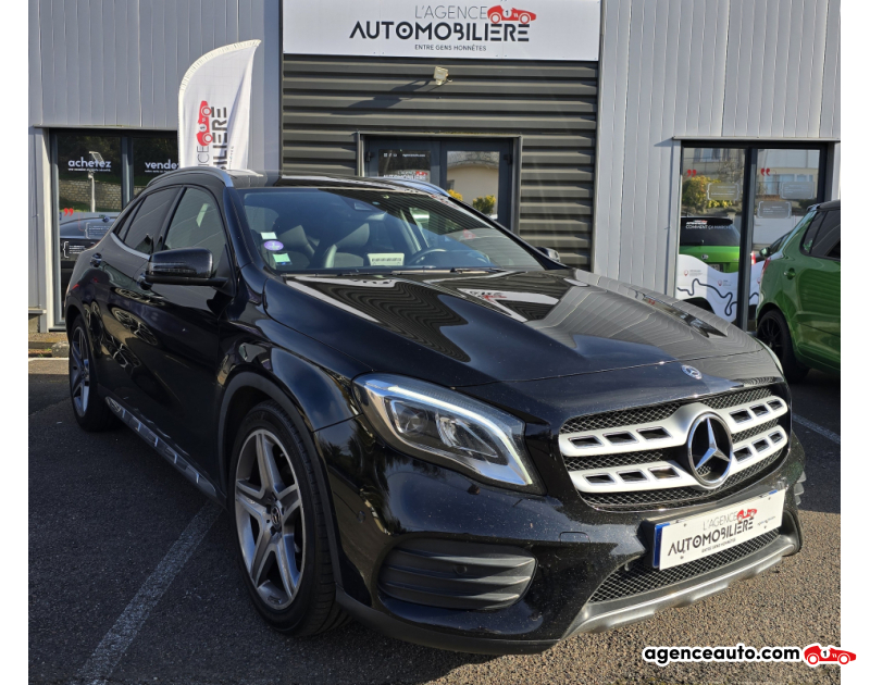 Achat voiture occasion, Auto occasion pas cher | Agence Auto Mercedes Classe GLA 200 FASCINATION PACK AMG 1.6i 7G-DCT 156Ch (X156) Noir Année 2019 Automatique Essence