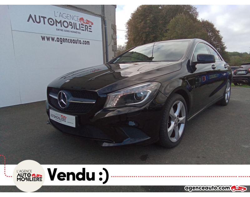 Aankoop Gebruikte Auto, Goedkope Gebruikte Auto | Agence Auto Mercedes Classe CLA 180 122CV SENSATION Noir Jaar 2013 Manuelle Essence