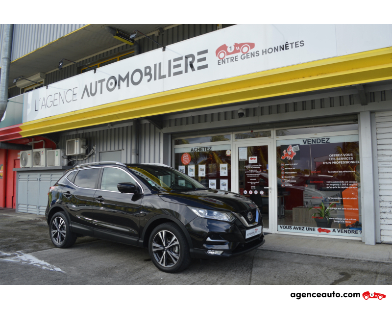 Gebrauchtwagenkauf, Günstige Gebrauchtwagen | Automobilienagentur Nissan Qashqai 1.2 DIG-T 115ch N-Connecta Xtronic Noir Jahr 2018 Automatique Essence