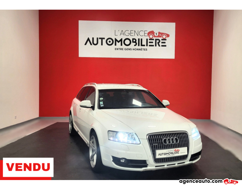Acquisto Auto Usate, Auto Usate Economiche | Agenzia Automobiliare Audi A6 Allroad AUDI A6 ALLROAD 3.0L V6 TDI 240 QUATTRO BVA + ATTELAGE Blanc Anno 2010 Automatique Diesel