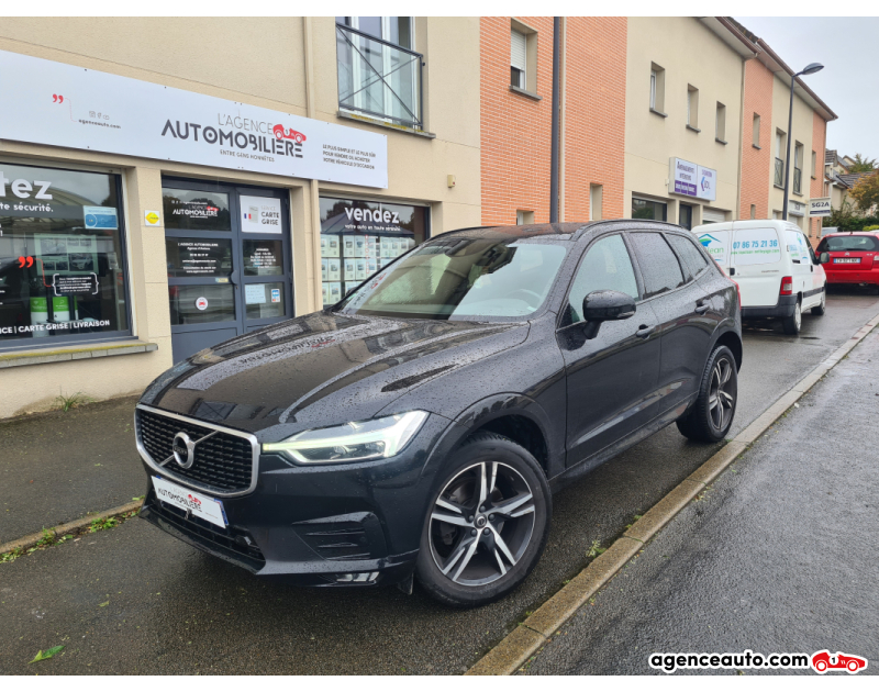 Achat voiture occasion, Auto occasion pas cher | Agence Auto Volvo XC60 II D4 190 ADBLUE R-DESIGN GEARTRONIC 8 Noir Année 2019 Automatique Diesel