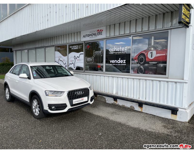 Achat voiture occasion, Auto occasion pas cher | Agence Auto Audi Q3 1.4 TFSI 16V 150 CV BV6 - Garantie 12 Mois Blanc Année 2014 Manuelle Essence
