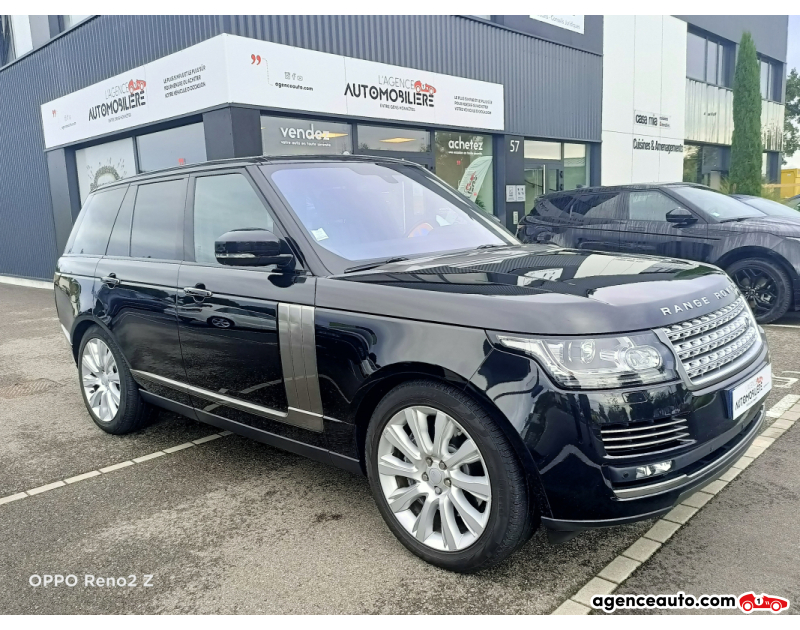 Aankoop Gebruikte Auto, Goedkope Gebruikte Auto | Agence Auto Land Rover Range Rover IV4 L405 4.4 SDV8 AUTOBIOGRAPHY SWB Noir Jaar 2016 Automatique Diesel