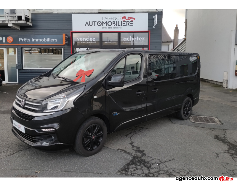 Aankoop Gebruikte Auto, Goedkope Gebruikte Auto | Agence Auto Fiat Talento 2.0 170ch BVM6 L2H1 Cabine Appro Evoluzione (6 pl) Noir Jaar 2021 Manuelle Diesel