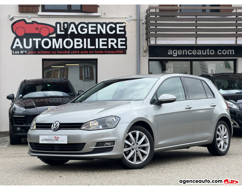 Achat voiture occasion, Auto occasion pas cher | Agence Auto Volkswagen Golf VII 2.0 tdi 150 CONFORTLINE DSG Gris Année 2017 Automatique Diesel