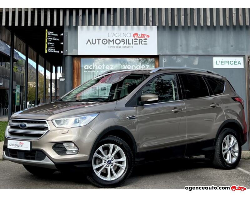 Compra de Coches Usados, Coches Usados Baratos %'|'% Agence Auto Ford Kuga 1.5 EcoBoost 150ch E85 Flexfuel Titanium Bronze Año 2019 Manuelle Bioethanol