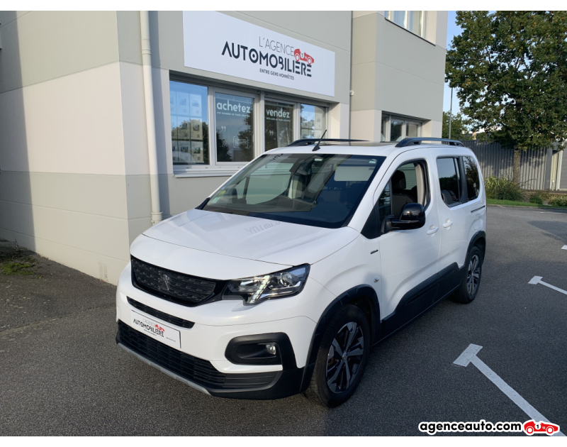Achat voiture occasion, Auto occasion pas cher | Agence Auto Peugeot RIFTER 1.5 BlueHDi FAP EAT8 130 cv GT Line Blanc Année 2019 Automatique Diesel