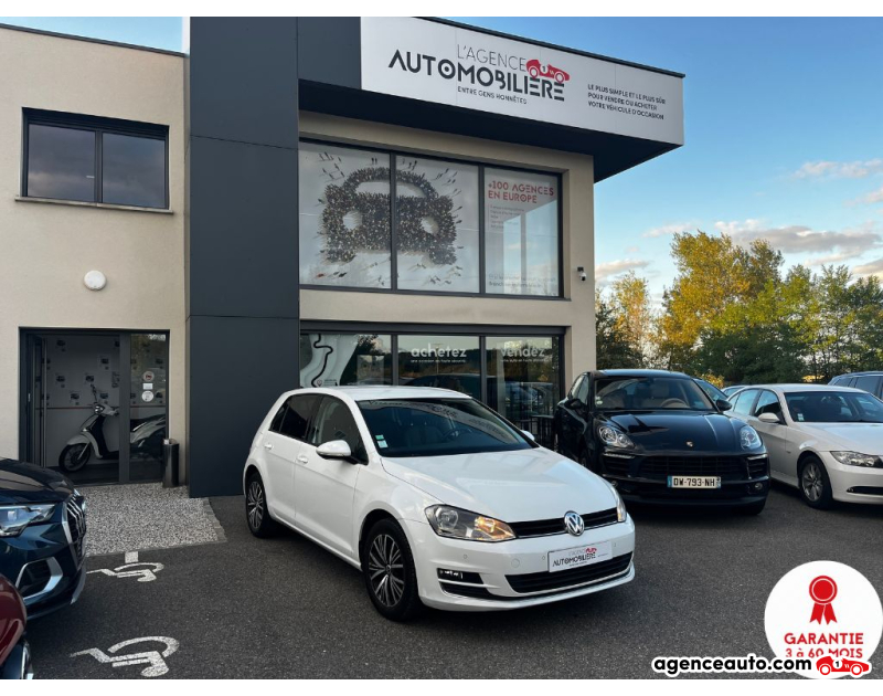 Acquisto Auto Usate, Auto Usate Economiche | Agenzia Automobiliare Volkswagen Golf VII  1.2 TSI 110 CV ALLSTAR Blanc Anno 2016 Manuelle Essence