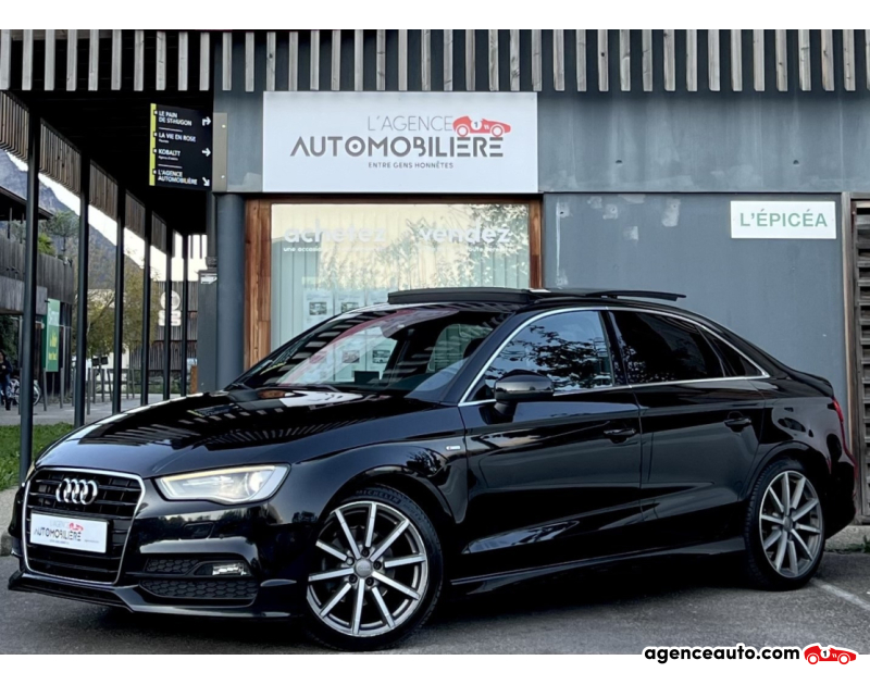 Compra de Carros Usados, Carros Usados Baratos | Auto Immo Audi A3 Limousine 2.0 TDi 150ch S-line S-tronic Noir Ano 2016 Automatique Diesel