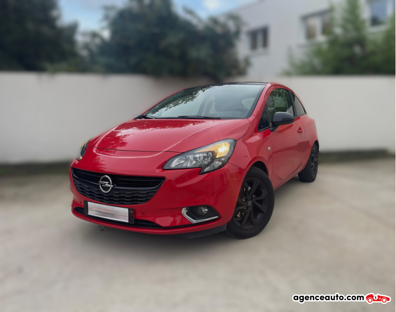 Achat voiture occasion, Auto occasion pas cher | Agence Auto Opel Corsa OPEL CORSA 1.4 Turbo 100 ch Color Edition Rouge Année 2016 Manuelle Essence