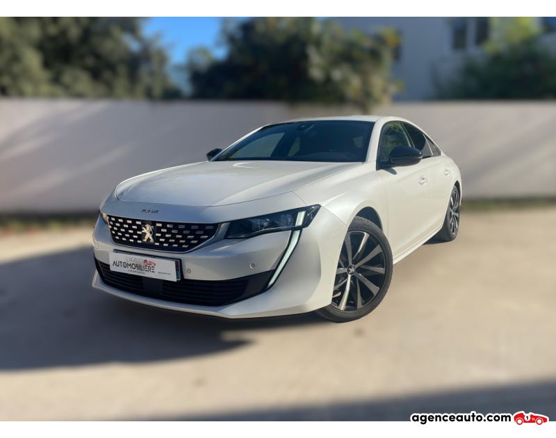 Achat voiture occasion, Auto occasion pas cher | Agence Auto Peugeot 508 Peugeot 508 180ch S&S GT Line EAT8 Moteur à chaine garantie 12 mois Blanc Année 2018 Automatique Essence
