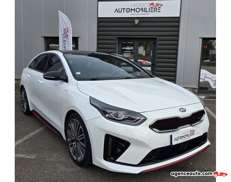 Compra de Carros Usados, Carros Usados Baratos | Auto Immo Kia ProCeed III 1.6 T-GDI 204 ISG GT DCT7 TOIT PANO Blanc Ano 2019 Automatique Essence
