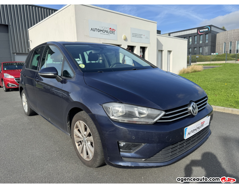 Acquisto Auto Usate, Auto Usate Economiche | Agenzia Automobiliare Volkswagen Golf Sportsvan VII 1.6 TDI 110 CONFORTLINE / TOIT OUVRANT | GARANTIE 07/25 Bleu Anno 2014 Manuelle Diesel