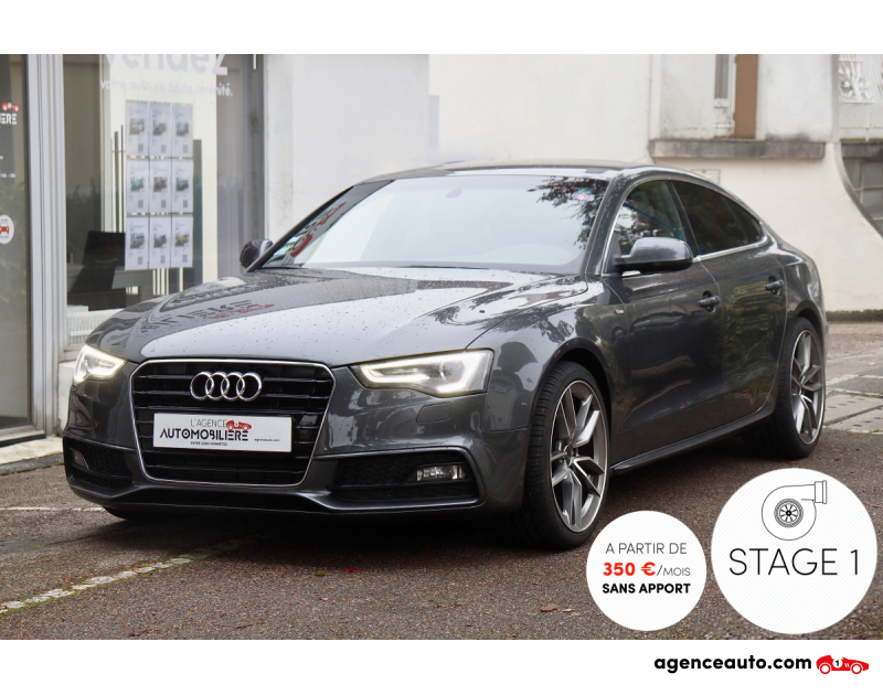 Compra de Carros Usados, Carros Usados Baratos | Auto Immo Audi A5 Sportback 2.0 TDI 150 S Line BVM6 (Jantes 19,GPS,LED) Gris Ano 2014 Manuelle Diesel
