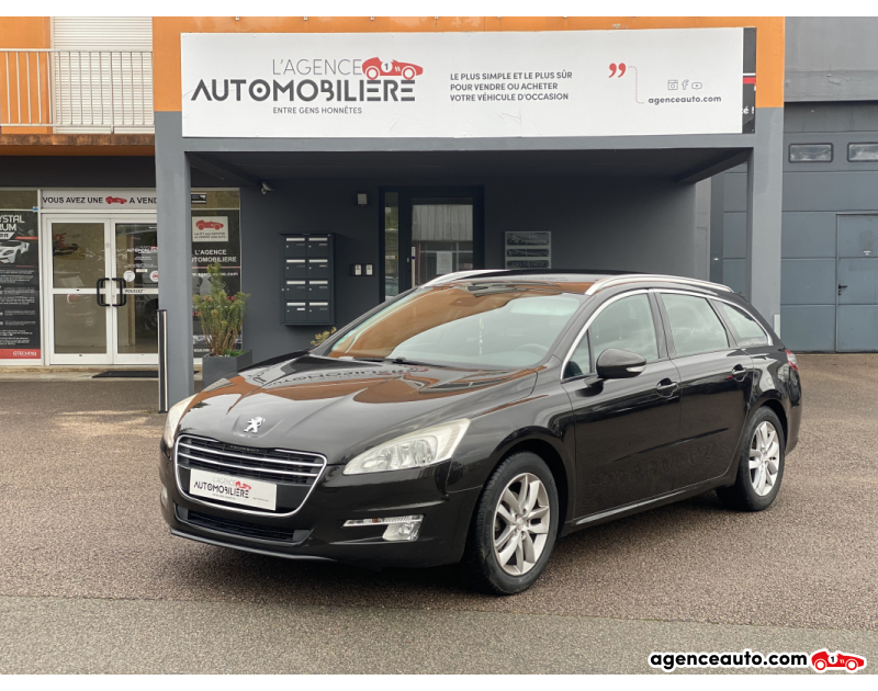 Achat voiture occasion, Auto occasion pas cher | Agence Auto Peugeot 508 SW 2.0 HDi 140 CV / CourroieChangée/Toit Panoramique Noir Année 2012 Manuelle Diesel