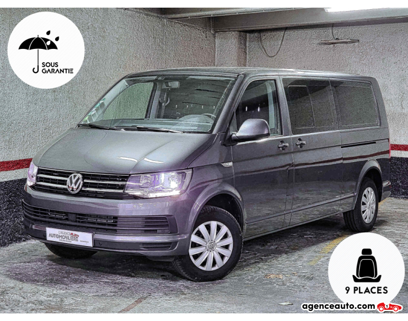Achat voiture occasion, Auto occasion pas cher | Agence Auto Volkswagen Caravelle 2.0TDi 150 BlueMotion Confortline DSG Gris Année 2019 Automatique Diesel