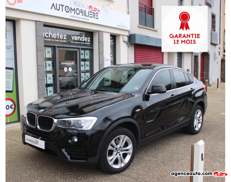 Achat voiture occasion, Auto occasion pas cher | Agence Auto Bmw X4 2.0 D 190CH XDRIVE BVA ( Garantie 12 mois National ) Noir Année 2015 Automatique Diesel