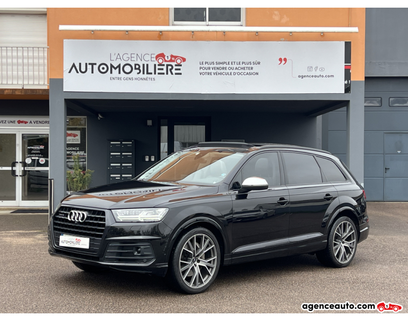 Gebrauchtwagenkauf, Günstige Gebrauchtwagen | Automobilienagentur Audi Q7 3.0 V6 Quattro Tiptronic8 272 CV Avus Extended 7 Places Noir Jahr 2018 Automatique Diesel