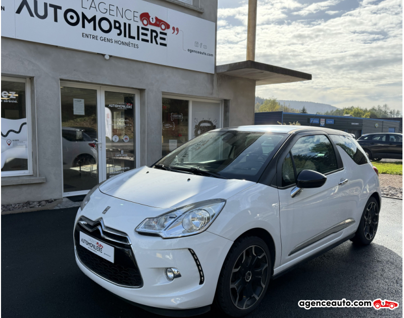 Achat voiture occasion, Auto occasion pas cher | Agence Auto Citroen DS3 1.6 e-HDI FAP Airdream 112 cv Blanc Année 2010 Manuelle Diesel