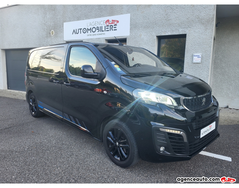 Aankoop Gebruikte Auto, Goedkope Gebruikte Auto | Agence Auto Peugeot Expert PACK SPORT L2 BLUEHDI 180 S&S EAT8 7CV 1ère Main Noir Jaar 2020 Automatique Diesel