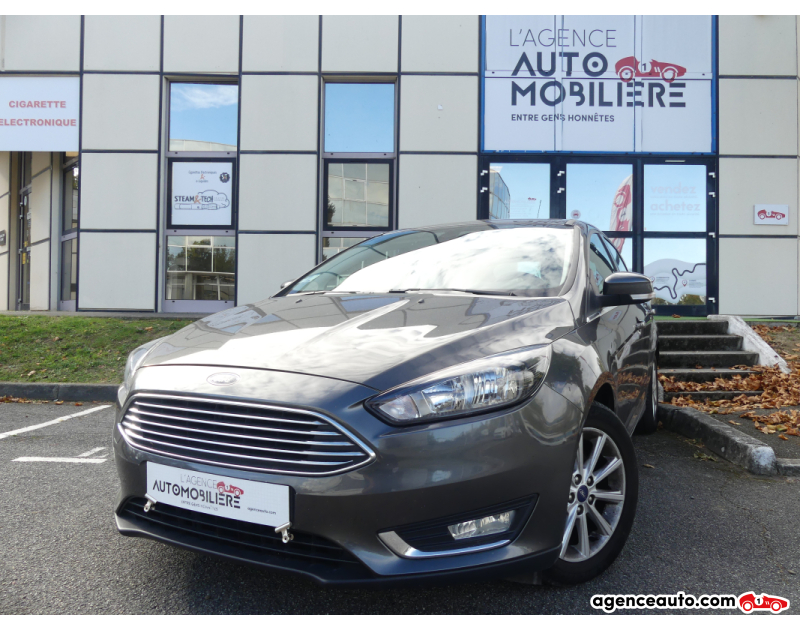 Gebrauchtwagenkauf, Günstige Gebrauchtwagen | Automobilienagentur Ford Focus 1.0 ECOBOOST 100 S&S TITANIUM 5P Gris Jahr 2016 Manuelle Essence