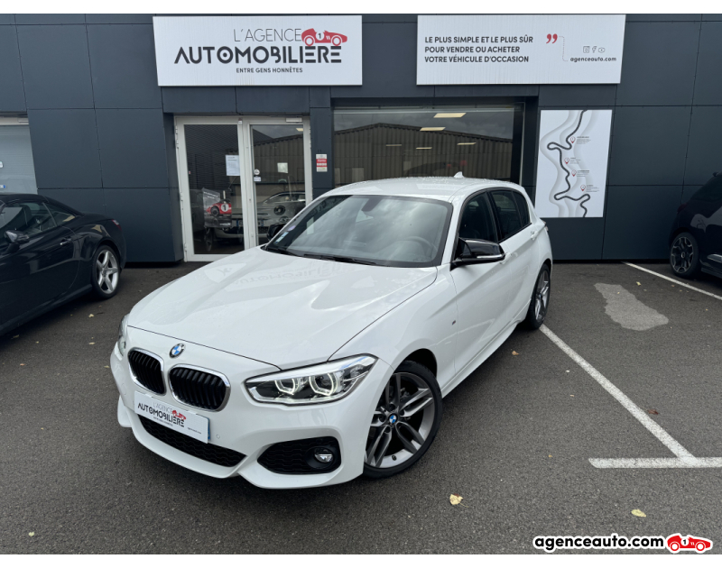 Achat voiture occasion, Auto occasion pas cher | Agence Auto Bmw Série 1 116i M Sport Shadow Line. Blanc Année 2018 Manuelle Essence