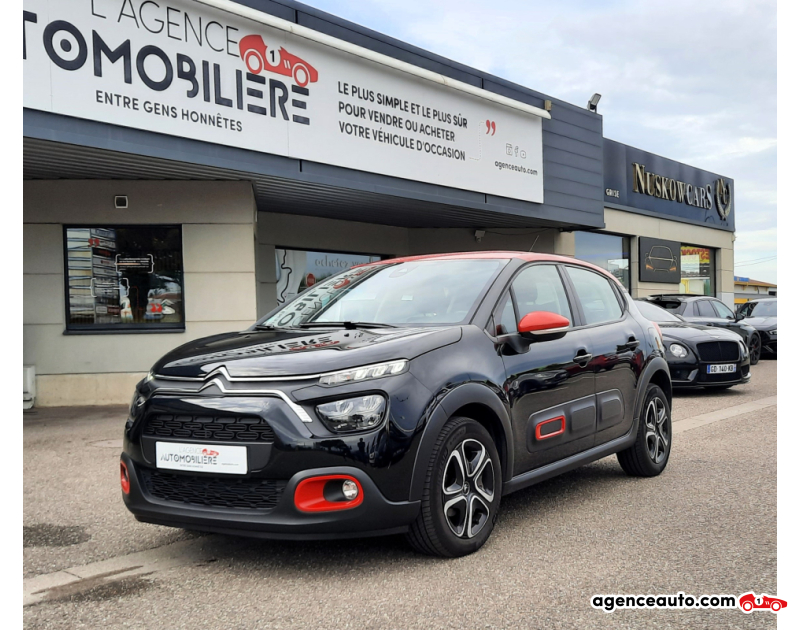 Acquisto Auto Usate, Auto Usate Economiche | Agenzia Automobiliare Citroen C3 III 1.2 EAT6 SHINE boite auto 110CH Nero Anno 2022 Automatico Benzina