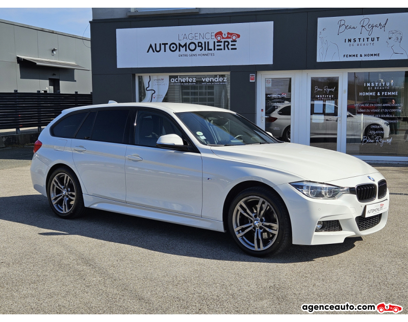 Achat voiture occasion, Auto occasion pas cher | Agence Auto Bmw Série 3 Touring F31 330 i XDRIVE M-SPORT 252 CV Blanc Année 2016 Automatique Essence