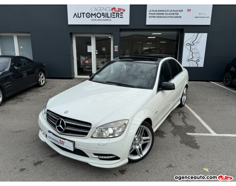 Achat voiture occasion, Auto occasion pas cher | Agence Auto Mercedes Classe C C180d pack AMG 120cv Blanc Année 2010 Manuelle Diesel