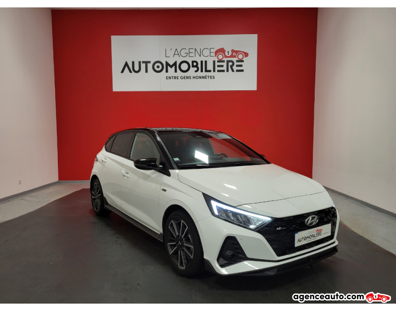 Compra de Carros Usados, Carros Usados Baratos | Auto Immo Hyundai i20 Hyundai i20 1.0 T-GDi 100 N Line Michel Vaillant Edition Limitée et Signée Blanc Ano 2021 Automatique Hybride