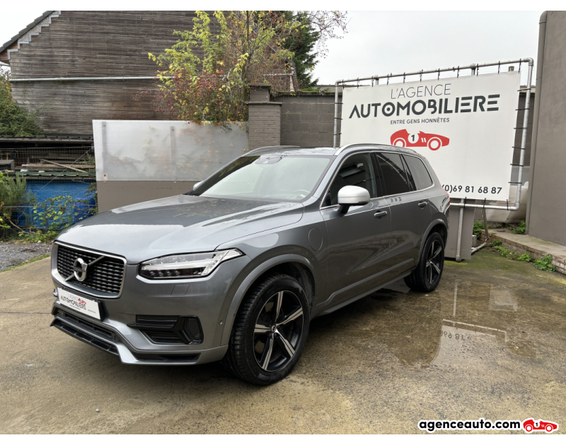 Achat voiture occasion, Auto occasion pas cher | Agence Auto Volvo XC90 Rline Argent Année 2017 Automatique Hybride