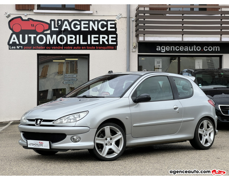 Achat voiture occasion, Auto occasion pas cher | Agence Auto Peugeot 206 RC 2.0 180ch Gris Année 2004 Manuelle Essence