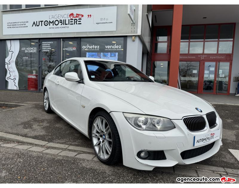 Compra de Carros Usados, Carros Usados Baratos | Auto Immo Bmw Série 3 Coupé 330d E92 3.0 d DPF 245 cv BVA LCI MSPORT Blanc Ano 2010 Automatique Diesel