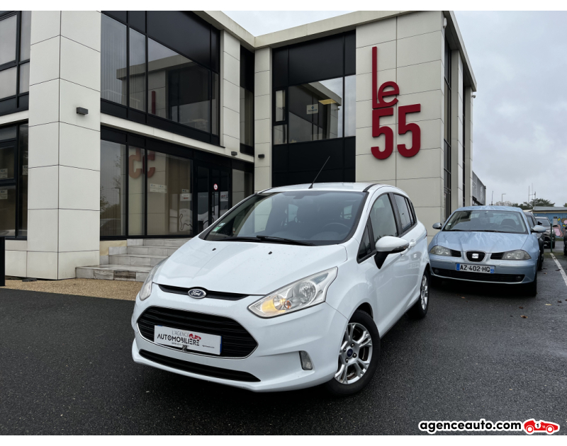 Gebrauchtwagenkauf, Günstige Gebrauchtwagen | Automobilienagentur Ford B-Max FORD B-MAX 1.0 ECOBOOST S&S 100 TREND Blanc Jahr 2014 Hand-Schaltgetriebe Benzin