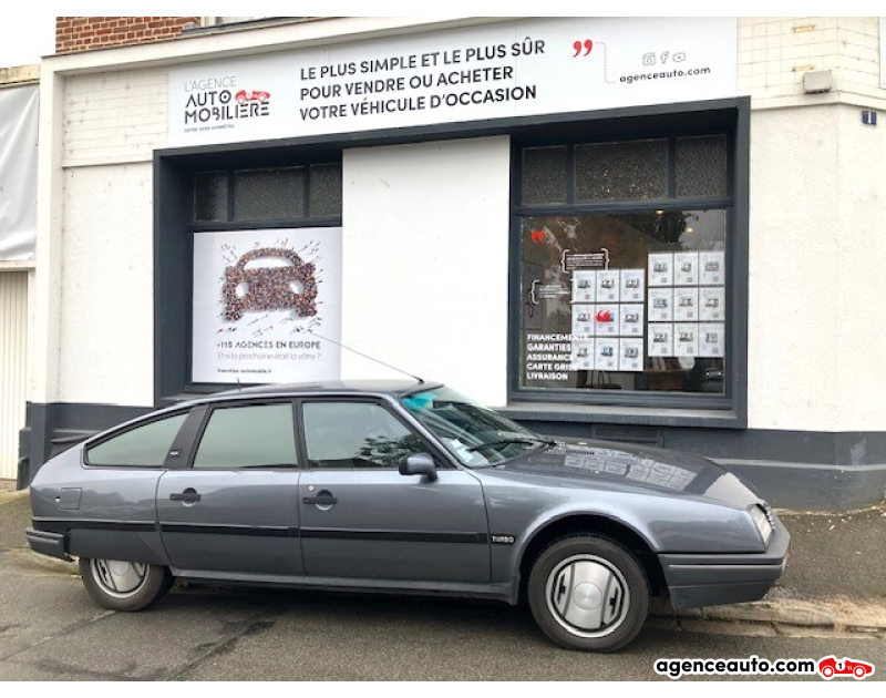 Achat voiture occasion, Auto occasion pas cher | Agence Auto Citroen CX CX 25 2.5 i GTI Turbo 2 168cv garantie collection possible en agence Gris Année 1988 Manuelle Essence