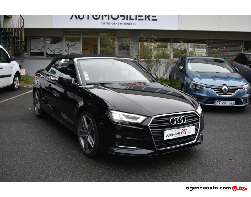 Acquisto Auto Usate, Auto Usate Economiche | Agenzia Automobiliare Audi A3 Cabriolet DESIGN LUXE Phase 2 Cabriolet (8V) 2.0 TFSi  S-Tronic7 190 cv ENTRETIEN EXCLUSIF AUDI Noir Anno 2017 Automatique Essence