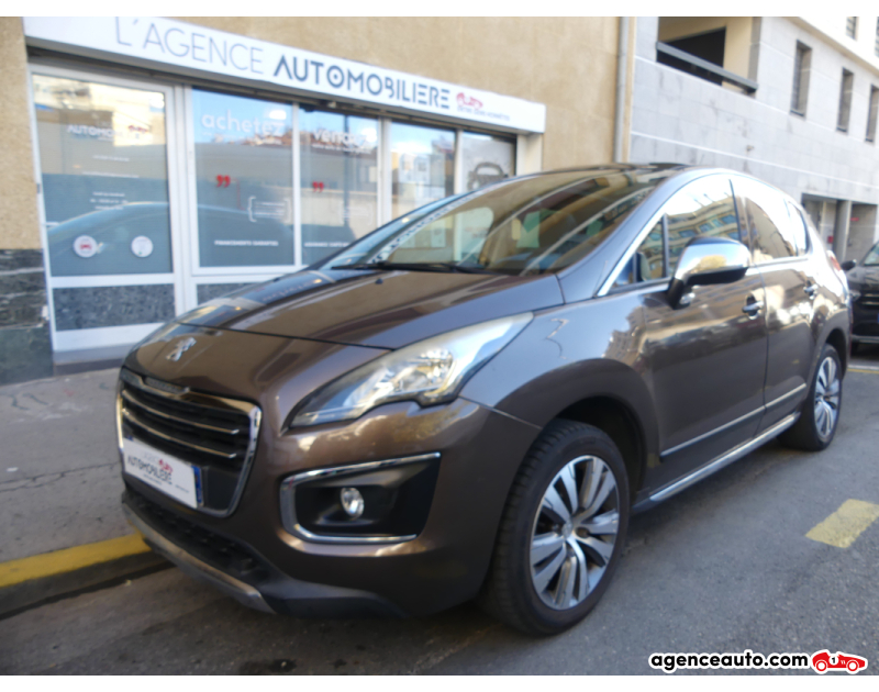 Achat voiture occasion, Auto occasion pas cher | Agence Auto Peugeot 3008 (2) 1.6 HDI 115 FAP FELINE BVM6 Argent Année 2015 Manuelle Diesel