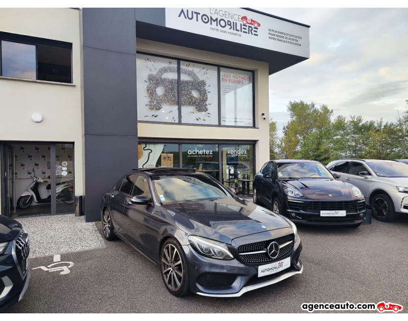 Achat voiture occasion, Auto occasion pas cher | Agence Auto Mercedes Classe C 43 AMG 3.0 i V6  4MATIC 7G-TRONIC 367 cv Gris Année 2015 Automatique Essence